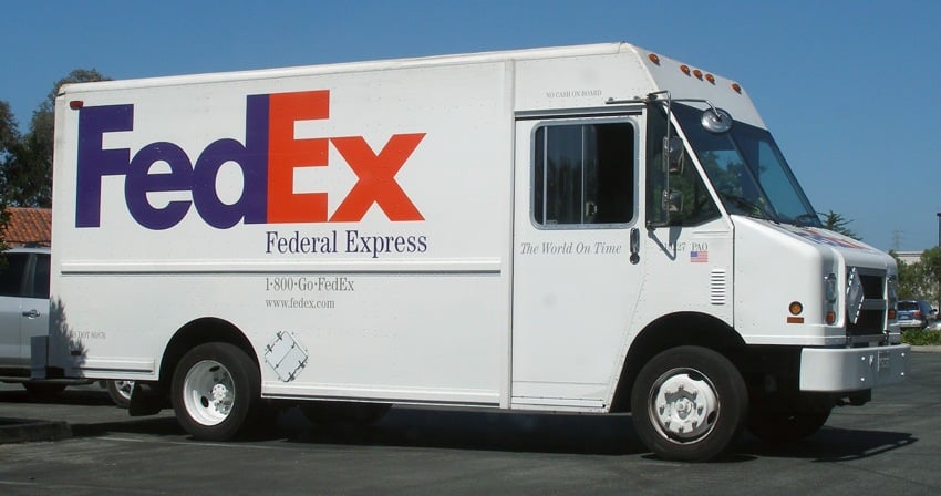 fedex express truck