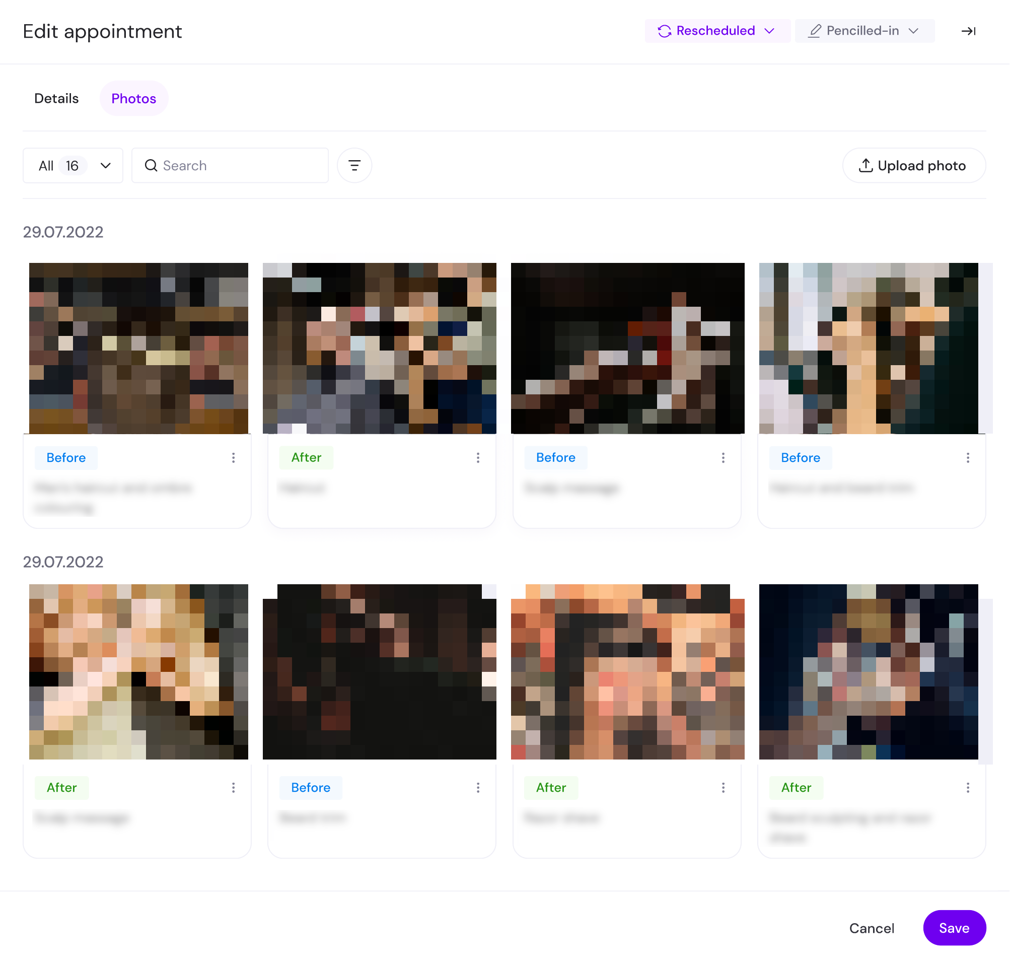 appointment photos before and after appointible appointment photos before and after